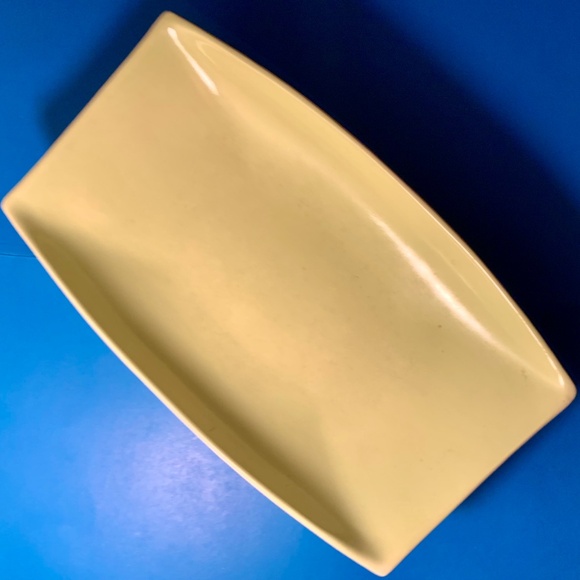 “Alan Compton Creations” green blue tray. Royal Norfolk Pottery England. MCM VTG - Picture 4 of 4